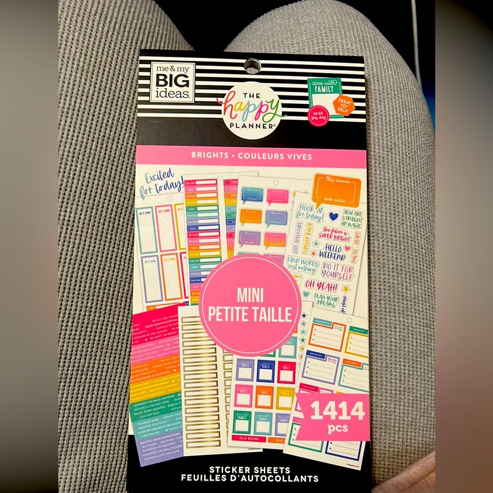 Happy planner stickers